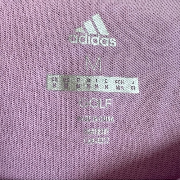⭐️ Adidas Golf Short Sleeve Tee Shirt Talk Birdie To Me Size MEDIUM - Picture 6 of 11